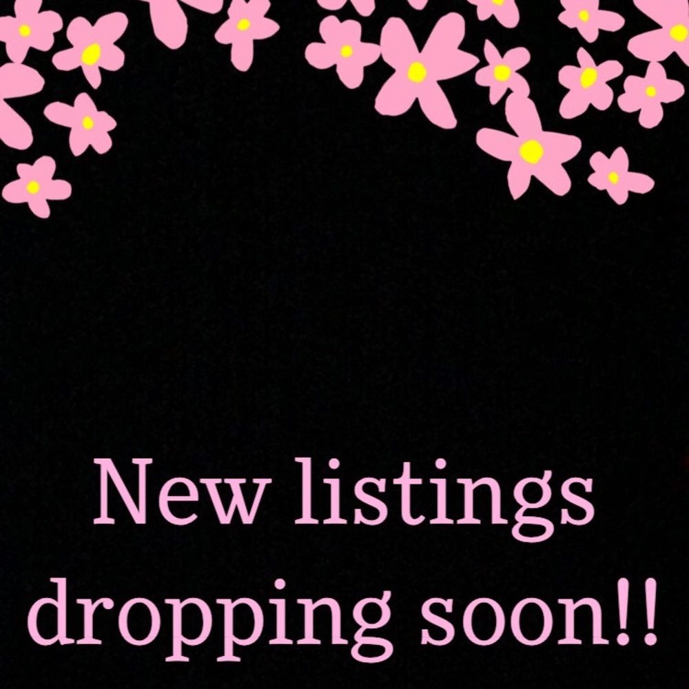New items coming!